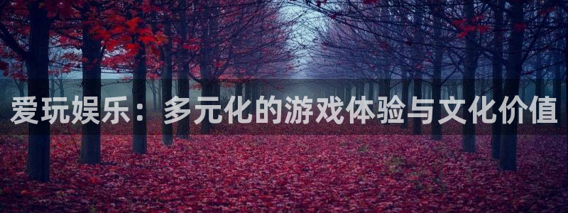 494949今晚最快开奖结果赢彩：爱玩娱乐：多元化的游戏体验与文化价值